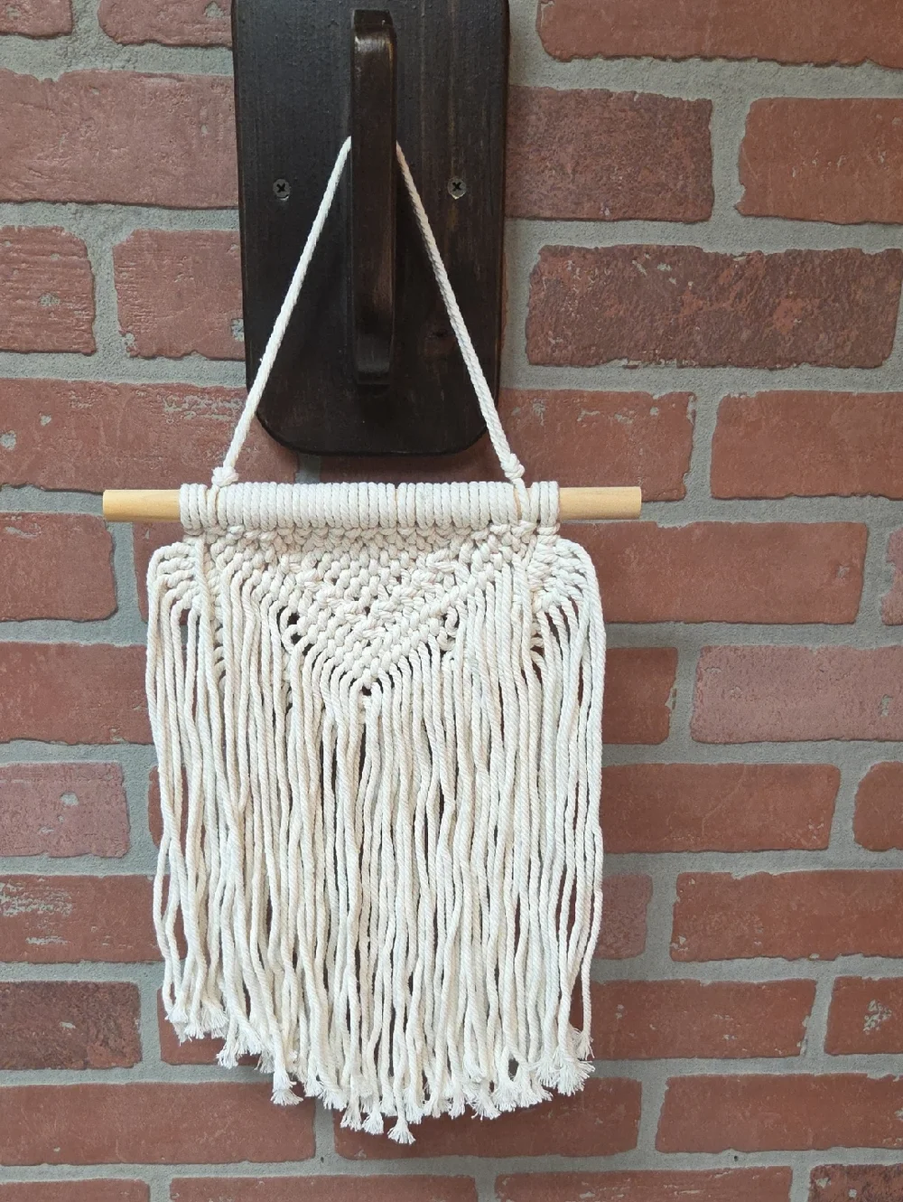 Cream Macramé Wall Hanging